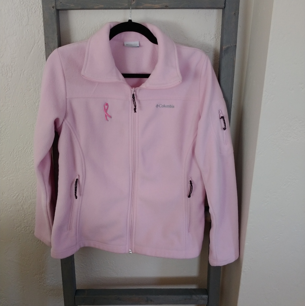 Pink Ribbon Columbia Fleece Special Edition Zipup